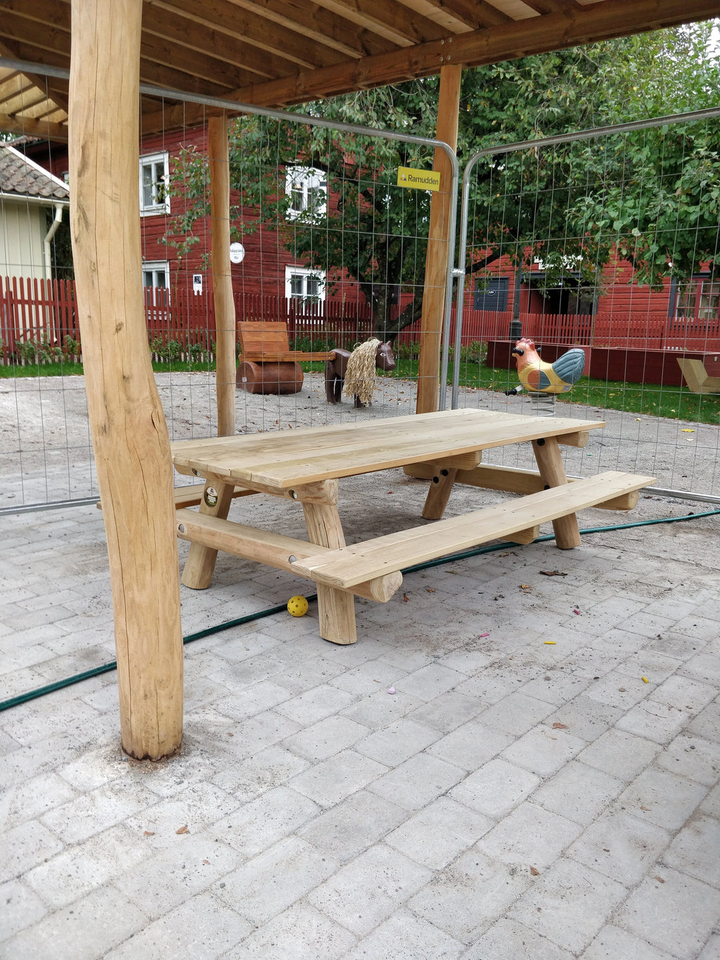 Picknickbänk robinia trä