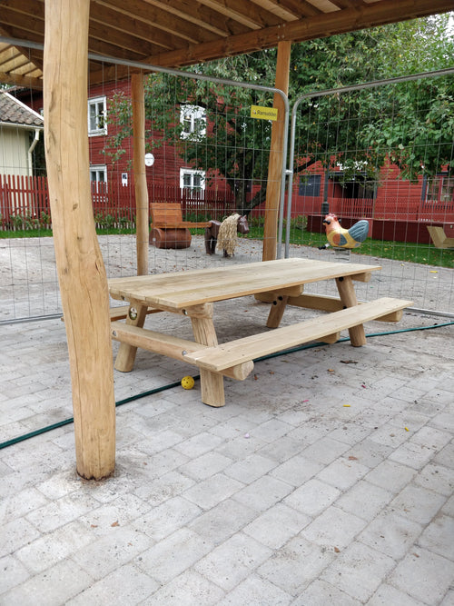 Picknickbänk robinia trä