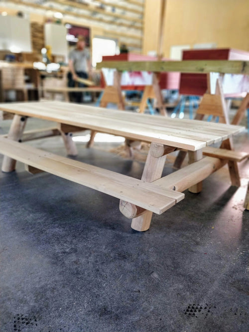 Picknickbänk robinia trä